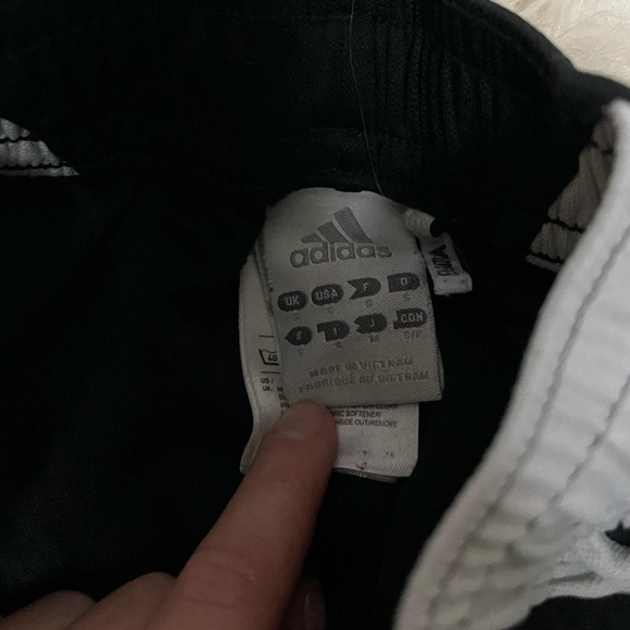 Men's Black Future Icons White 3 Stripes Shorts Size Small Men’s US - Picture 5 of 5